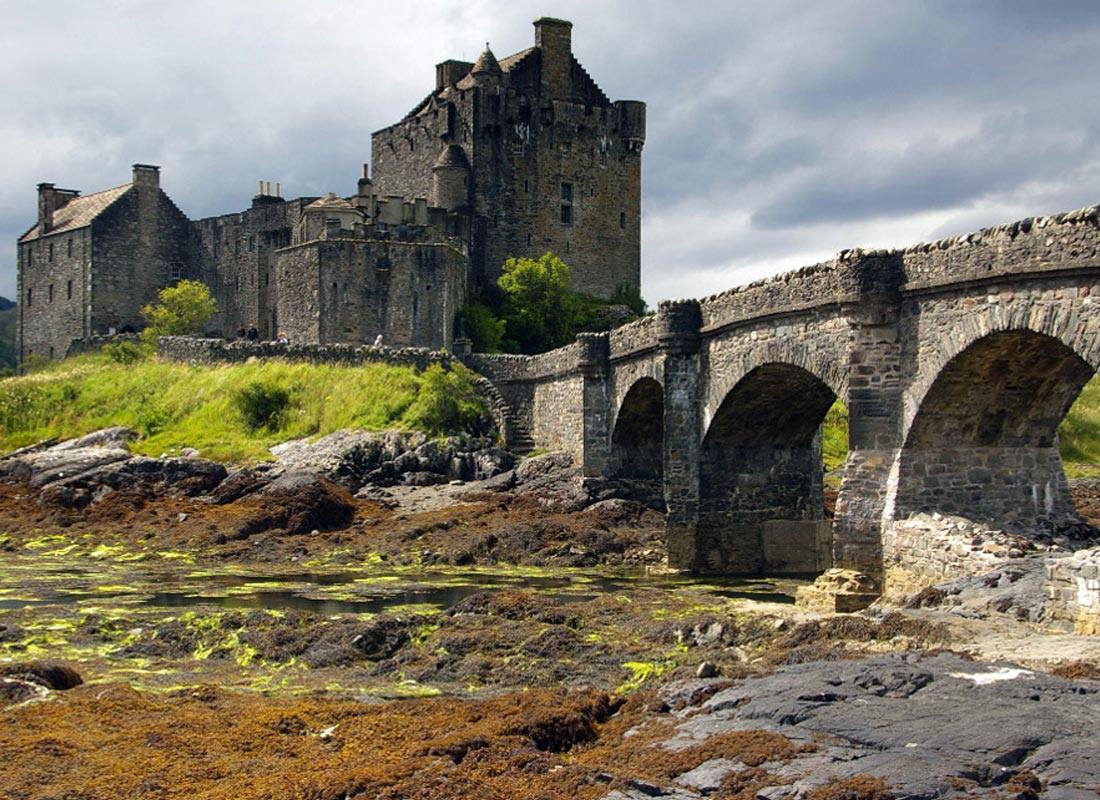 Eilean Donan Castle - overlooking the Isle of Skye